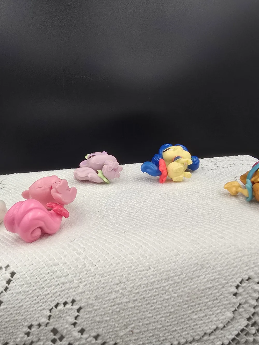 Disney Colorful Collectible Playset - Pink, Purple, Blue, White, Brown